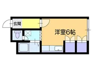 サンヴァレー【3階】の間取り