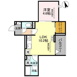 TORISIAS三峯【2階】の間取り