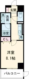 VIVACE三国ヶ丘【11階】の間取り