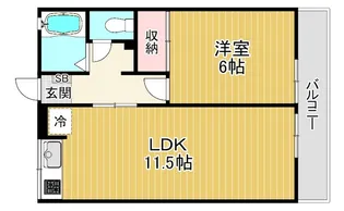 ルミエール【2階】の間取り