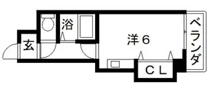 アヴァンセ播磨町【6階】の間取り