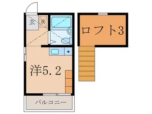 プラージュ【2階】の間取り