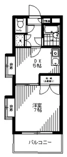ロイヤル武蔵野【3階】の間取り
