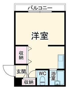 ティ・エスビル【2階】の間取り