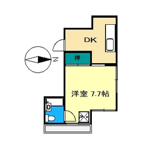S Gビル【2階】の間取り