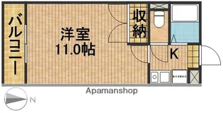 エミア【3階】の間取り