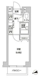 ラクラス荻窪【2階】の間取り