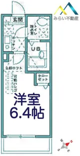 グランC.保土ヶ谷【1階】の間取り