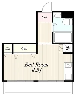 JUN玉川学園前【2階】の間取り
