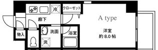 ローズメゾン【2階】の間取り