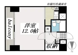 ベルシェ船橋ラマージュ【2階】の間取り
