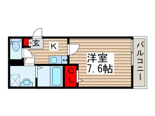 Ka-na maison愛宕【2階】の間取り