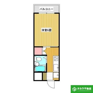 サンシティー京町【1階】の間取り