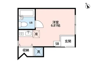 トワメゾン野方【1階】の間取り