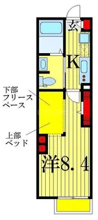 エルスタンザ高砂【1階】の間取り