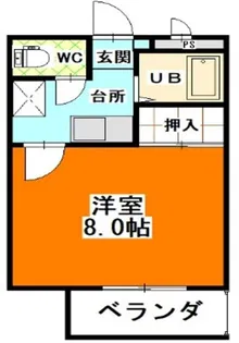グリーンパーク賞田【3階】の間取り
