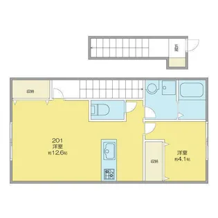 Maison de Rich【2階】の間取り
