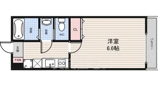 CASA七道【3階】の間取り