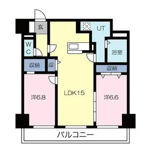 アマルフィーノグラン【5階】の間取り