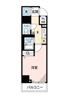メインステージ日本橋小伝馬町【10階】の間取り