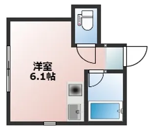 ユナイト戸塚カイザーブルク【2階】の間取り