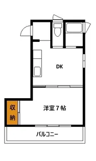 第一住建ビル【4階】の間取り