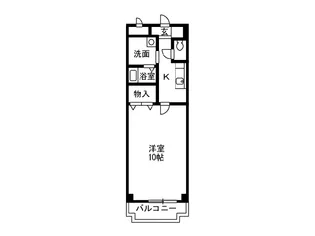 タウンアローズ30の間取り