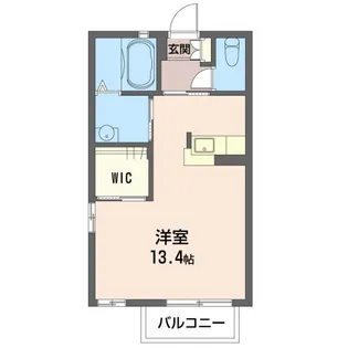 FニイジマIIIC【2階】の間取り
