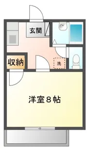 タウン21D【2階】の間取り
