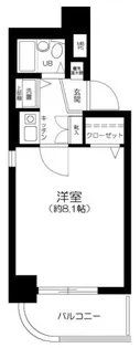 ネオマイム横浜台町【10階】の間取り