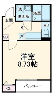 GRADUS村上【2階】の間取り