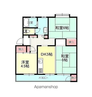 久寺家マンション【2階】の間取り