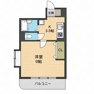 フォーライフ石川ヶ丘 A棟【2階】の間取り