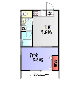 モンケープ【2階】の間取り