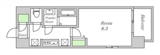 リッツ新大阪【6階】の間取り