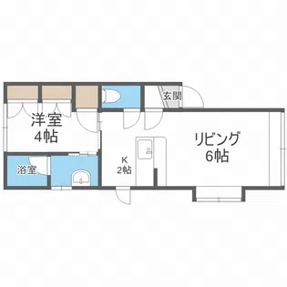 ソシアルトミイNo.72【3階】の間取り