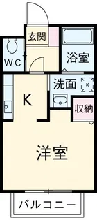 フリッシュコート【2階】の間取り