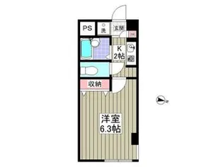 SK COURT【2階】の間取り
