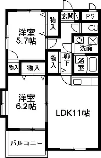 Alles-G【1階】の間取り
