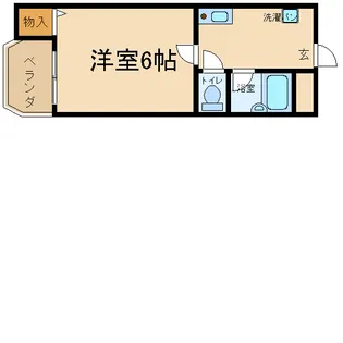 ヴァンテアン【2階】の間取り