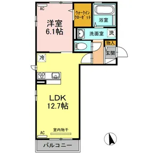 マハナ【2階】の間取り