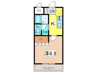 コンフォート レジデンス【2階】の間取り