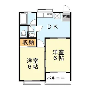 オーランド家中C【1階】の間取り