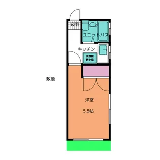 アルカディア【1階】の間取り