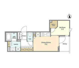 Mトリアノン【2階】の間取り