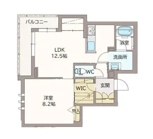 シャーメゾンGrand七日市【3階】の間取り