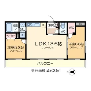 Nord Est【3階】の間取り