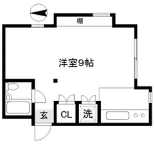 ロータスハイム【2階】の間取り