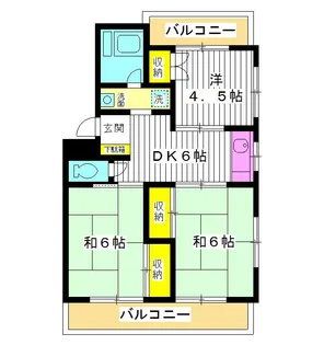 東京都練馬区春日町3【マンション】の間取り