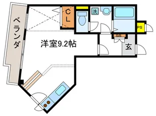 ソレイユ西山【2階】の間取り